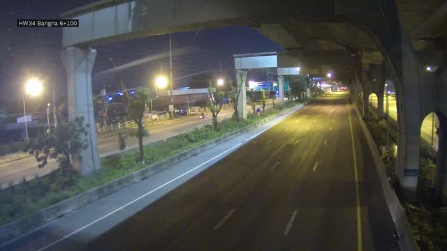 ภาพล่าสุดจากกล้อง ถ.บางนา-บางปะกง กม.6 ทิศทางมุ่งหน้าบางปะกง