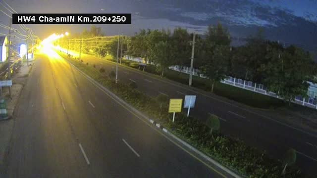Latest picture from the 4 - Cha-am District, Phetchaburi Province, toward Bangkok camera