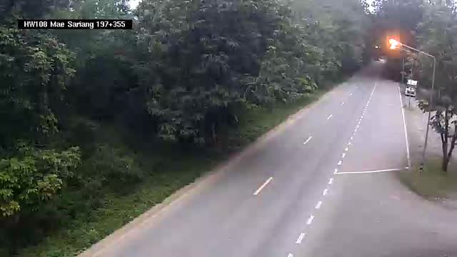 Latest picture from the 108 - Mae Sariang district, Mae Hong Son province, heading to Mae Sariang district camera