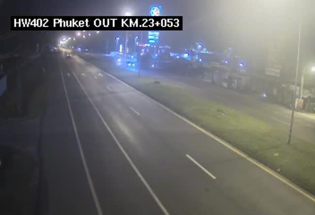 Latest picture from the 402 - Thalang District, Phuket Province, heading toward Phang Nga Province camera
