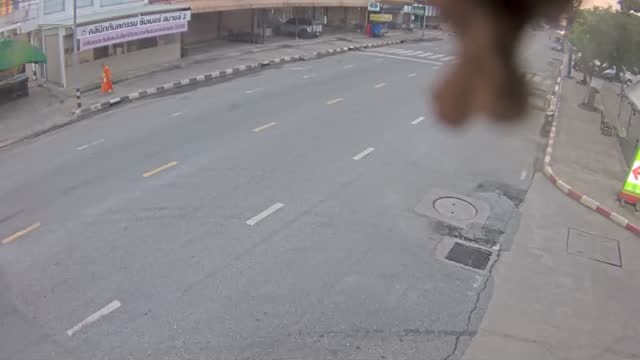 Latest picture from the Big C Chachoengsao 2 exit, toward the roundabout camera