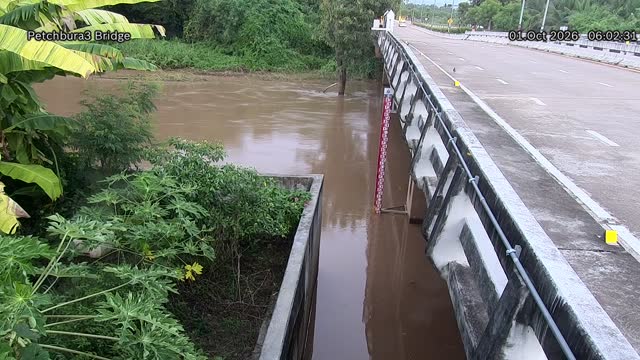 Latest picture from the Phetchaburi Bridge 3 camera