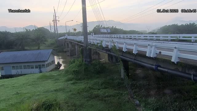 ภาพล่าสุดจากกล้อง สะพานท่านเจ้าฟ้า