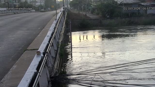 ภาพล่าสุดจากกล้อง สะพานบ้านโพทะเล