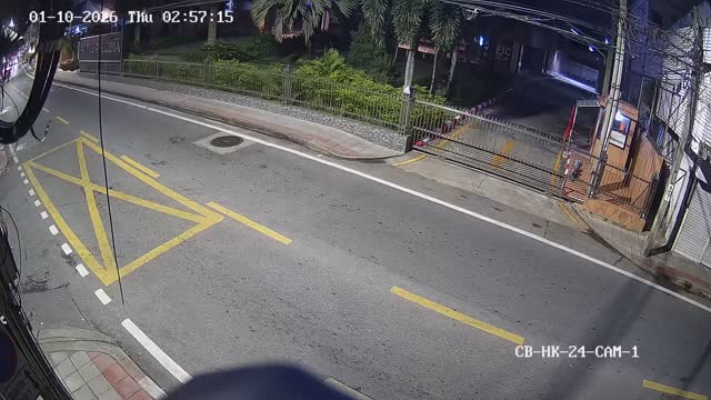 Latest picture from the Soi Hatsadiseri entrance-CAM1 camera