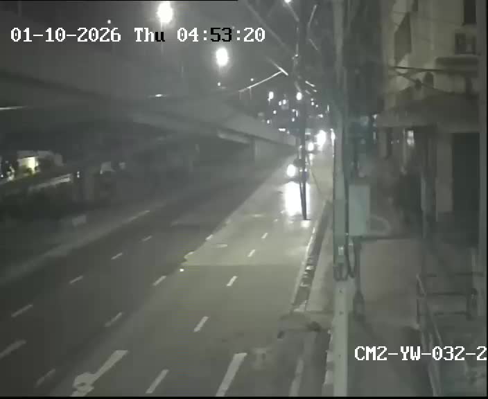 ภาพล่าสุดจากกล้อง สะพานลอยแยกพระราม 3 - สะพานภูมิพล บริเวณป้ายรถเมล์-CAM2