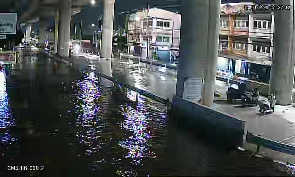 Latest picture from the Soi entrance to Chorakhe Noi Police Station-CAM2 camera