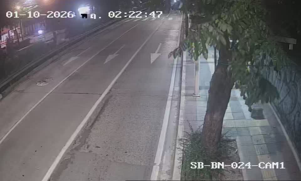 ภาพล่าสุดจากกล้อง ป้ายรถประจำทางหน้าหมุ่บ้านนภาลัย ถนนสุขุมวิท - CAM1