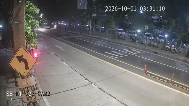 Latest picture from the At the smart pedestrian crossing signal in front of Nong Mai Community, At Narong Rd - CAM2 camera
