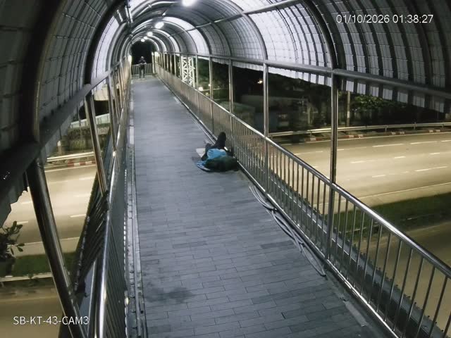 ภาพล่าสุดจากกล้อง จุดที่16 บริเวณสะพานลอยฝั่งขาออกถนนรัชดา เชื่อมต่อสะพานเขียว-CAM3